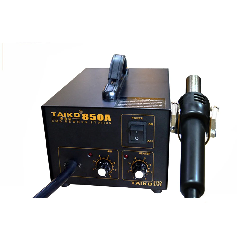 Digital display thermostat soldering station high power hot air gun Tek desoldering station TAIKD 850 850A 850D