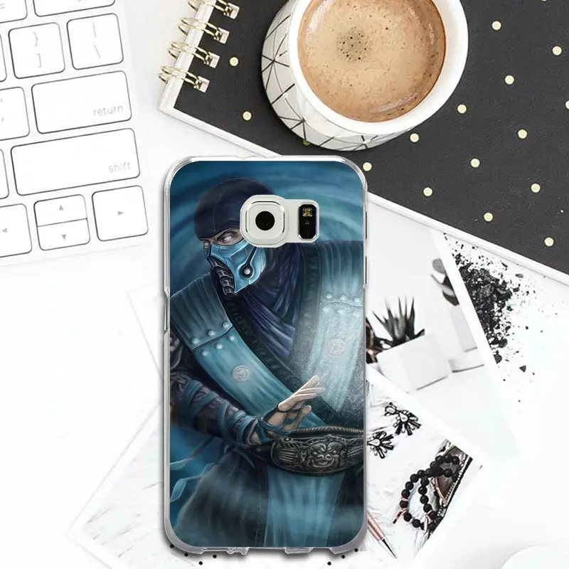 Mortal Kombat Sub Zero For Samsung Galaxy S2 S3 S4 S5 Mini S6 S7 Edge S8 S9 S10 Plus Lite Note 8 9 Shell Soft TPU Phone Case |