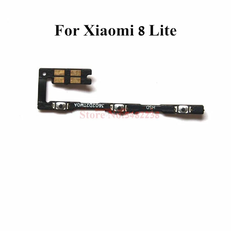 

Original Power ON OFF Volume Side Buttons Flex cable For Xiaomi 8 Lite 8Lite Mi8Lite Side Key connector Replacement Parts