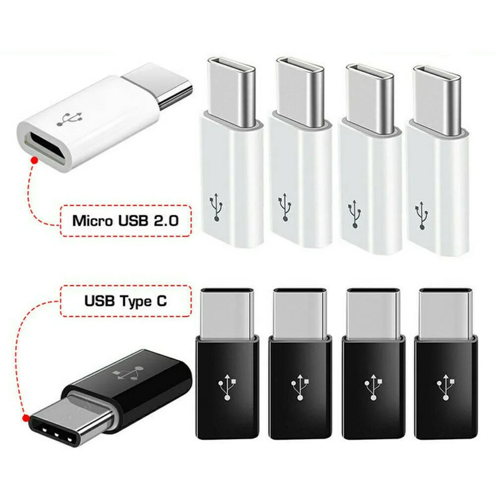 Адаптер Micro USB Type C Мама-папа 1 шт. переходник Micro-B в разъем для зарядки кабель