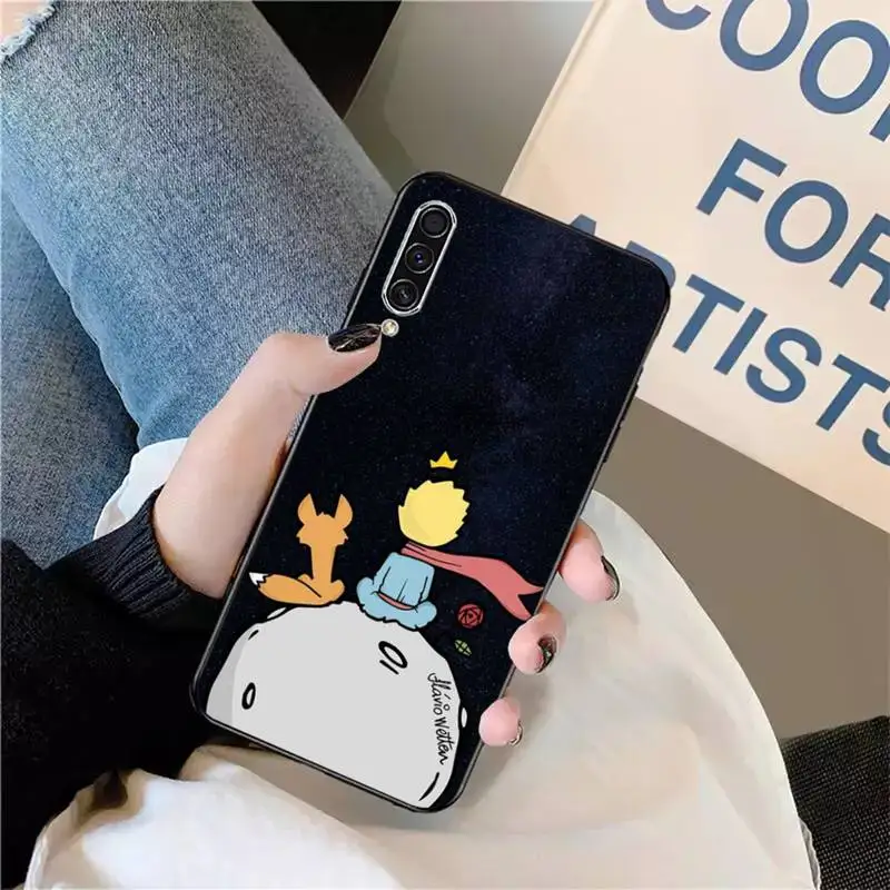 

The Little Prince cute cartoon boy Phone Case For Samsung galaxy A S note 10 7 8 9 20 30 31 40 50 51 70 71 21 s ultra plus