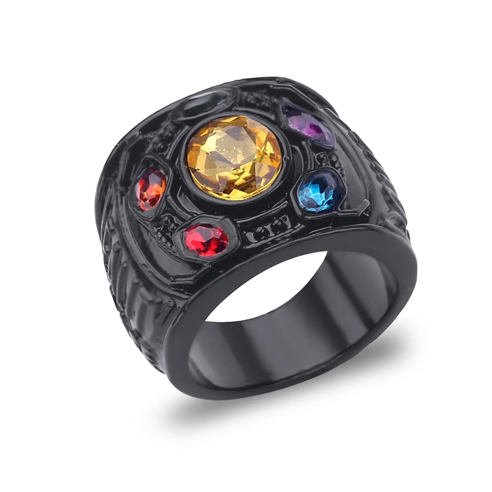 Marvel Avengers 4 Thanos кольца Классический фильм танос энергия Камень Мозаичный Кристалл
