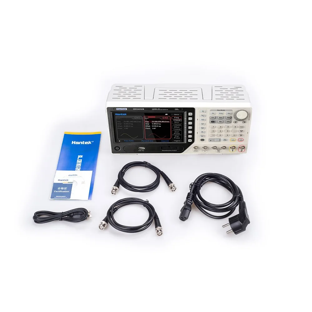 

HDG6082B Hantek 80MHz Dual Channel Lab Use Function Signal Generator Arbitrary Waveform Generator