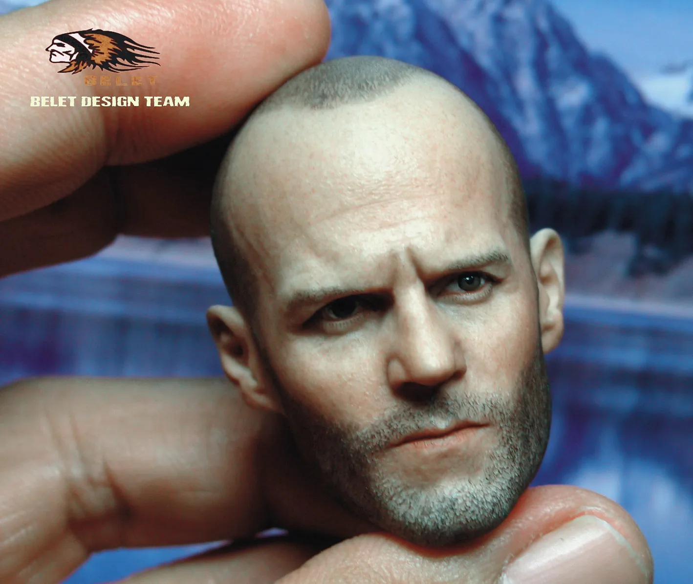 BELET BT012 1/6 Jason Statham Head Sculpt для 12-дюймовой экшн-фигурки DIY | Игрушки и хобби