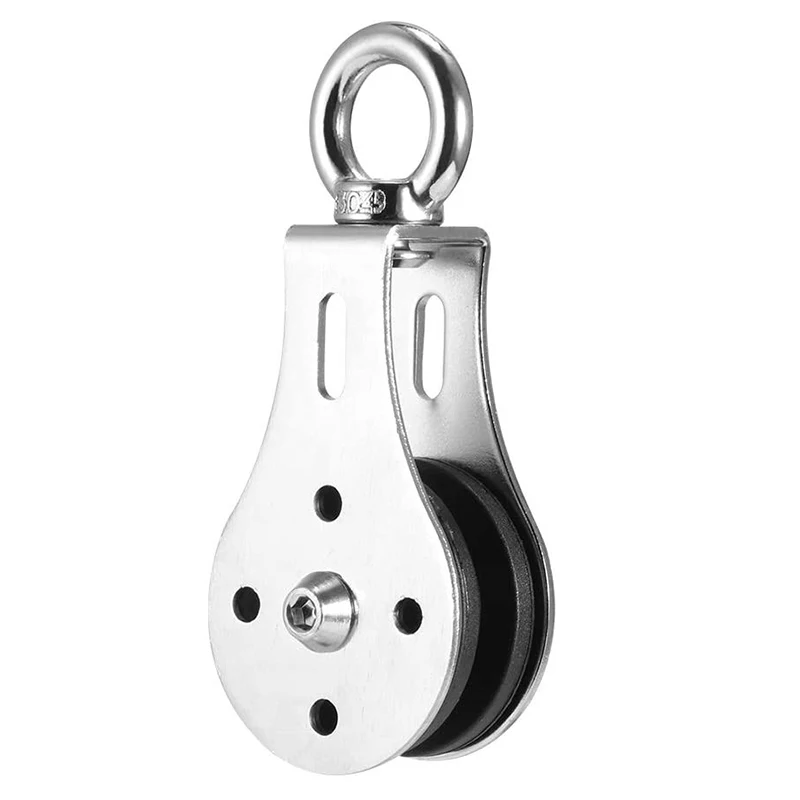 

Роликовый блок, бесшумный роликовый блок из нержавеющей стали, роликовый подшипник, роликовый подъемный ролик, для домашнего тренажерного ...