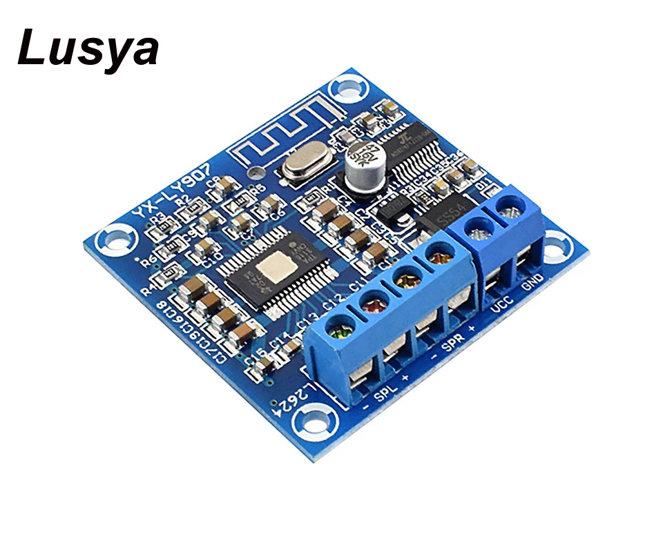 TPA3116D2 50 Вт + Bluetooth 4 2 плата цифрового усилителя стерео двухканальный усилитель