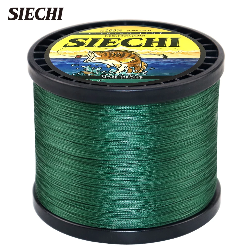 

SIECHI Braided Fishing Line Multifilament 300M 500M 1000M 4 Strands Braided Wire Fishing Accessories Carp Fishing Tackle