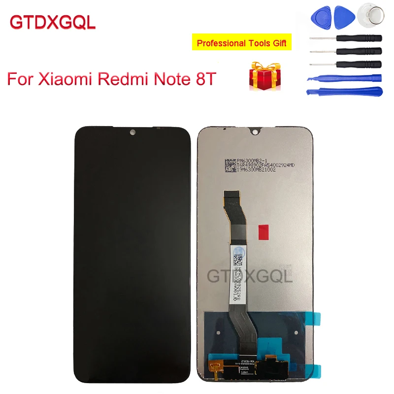 

ЖК-дисплей для Xiaomi Redmi Note 8T, M1908C3XG, 10 дюймов, сенсорный экран, дигитайзер в сборе для ЖК-дисплеев Redmi Note 8T