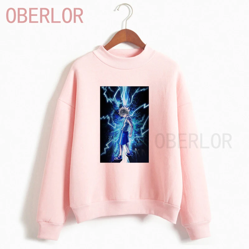 

Godspeed Killua Hunter X Hunter Anime Sweatshirts Aesthetic Fashion Cool Camisetas Mujer Harajuku Streetwear Unisex Clothes