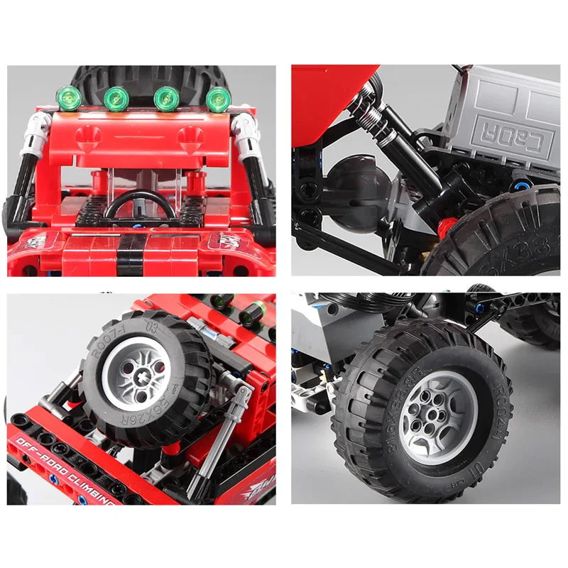 2 4 ГГц Радиоуправляемый автомобиль внедорожник гоночный двигатель функция