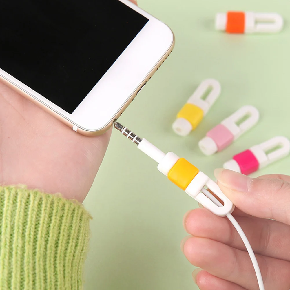 Защитный чехол для кабеля зарядного устройства с милым мультяшным рисунком