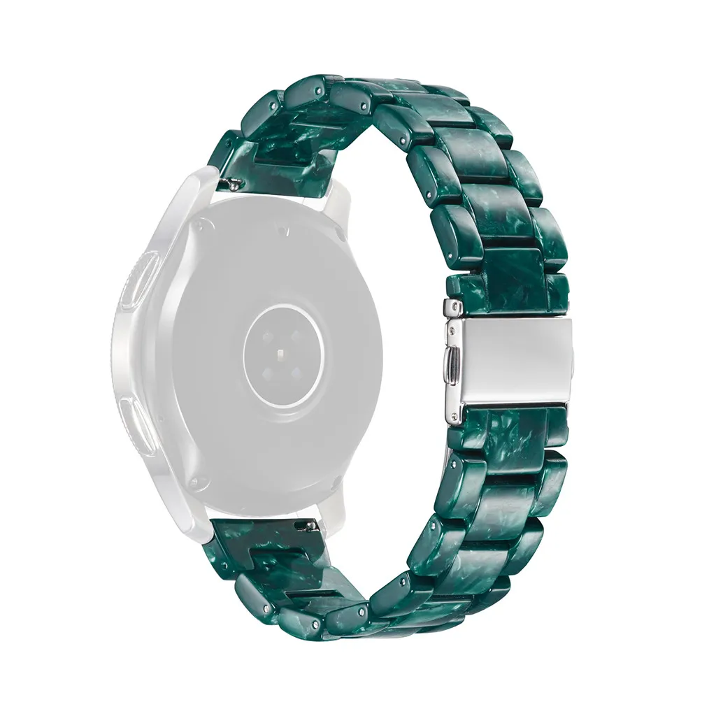 

HIPERDEAL(HIPERDEAL) Smart accessories Luxury Crystal Resin Agate Beads Watch Band Strap men women For Samsung Galaxy watch 42mm