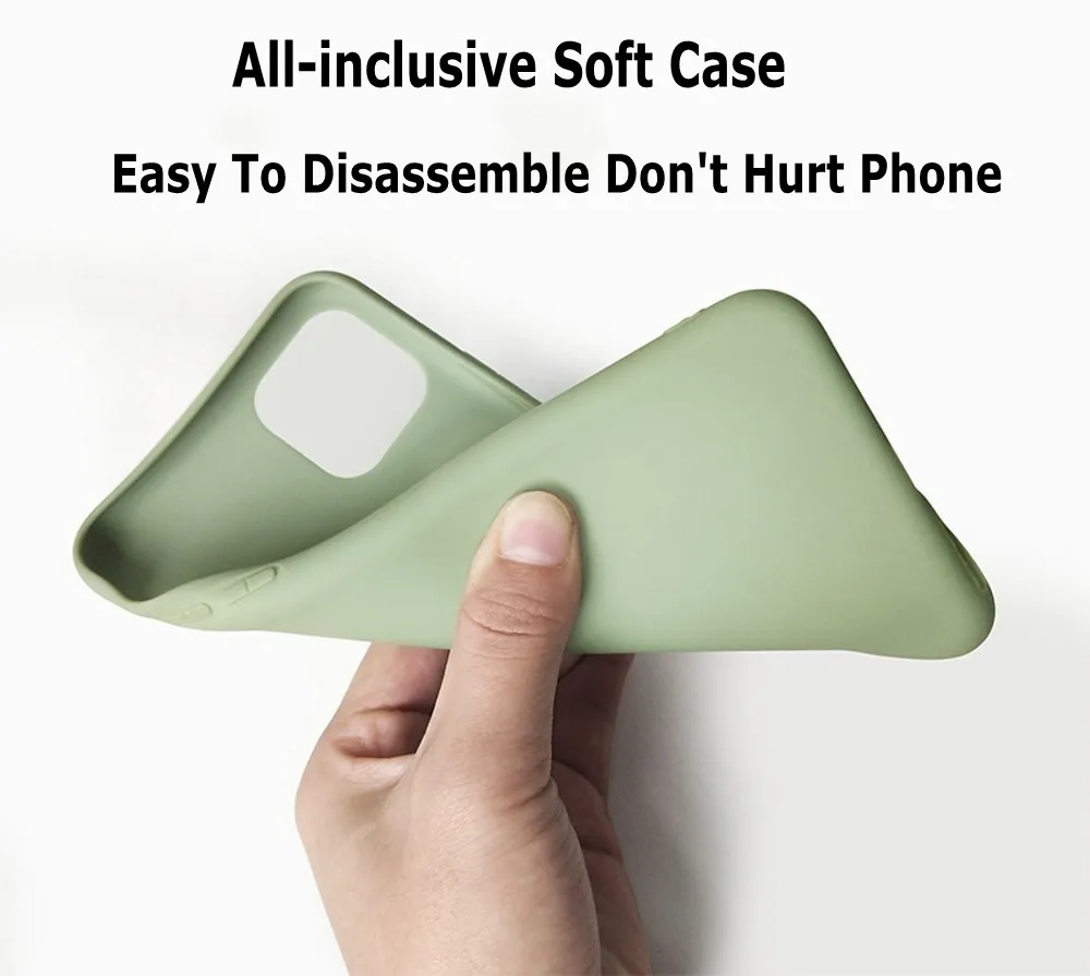 

Phone Case For iPhone 11 Pro Max 12 Pro Mini XS XR X 7 8 Plus 6S SE 2020 Candy Color Cute Dinosaur Shell Fashion Back Cover Gift