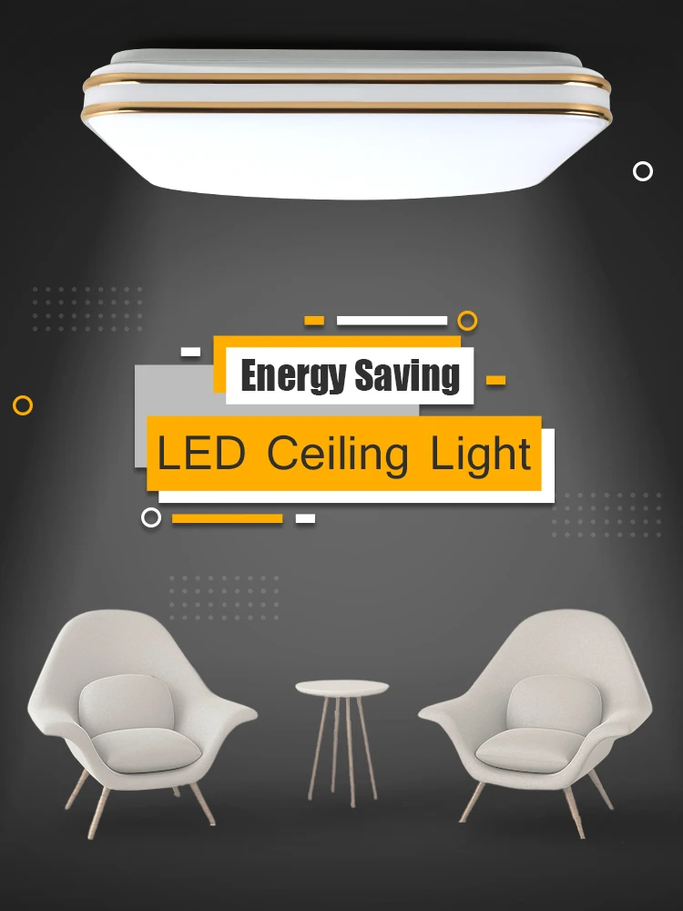 

Modern LED Ceiling Lamps AC180-265V 12W 24W Square Surface Fixtures LED Ceiling Lights for Home Hallway Hall Foyer Corridor