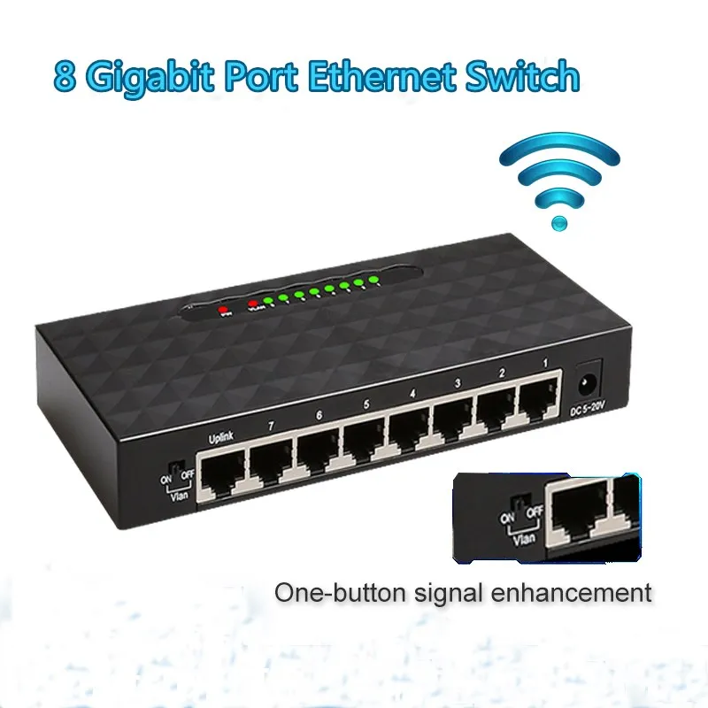 

Ethernet-коммутатор с 5/8/16 портами, 10/100 Мбит/с