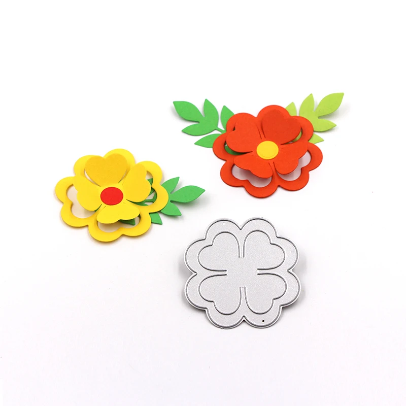 Новинка 2020 металлический трафарет с цветочными листьями шаблон для скрапбукинга