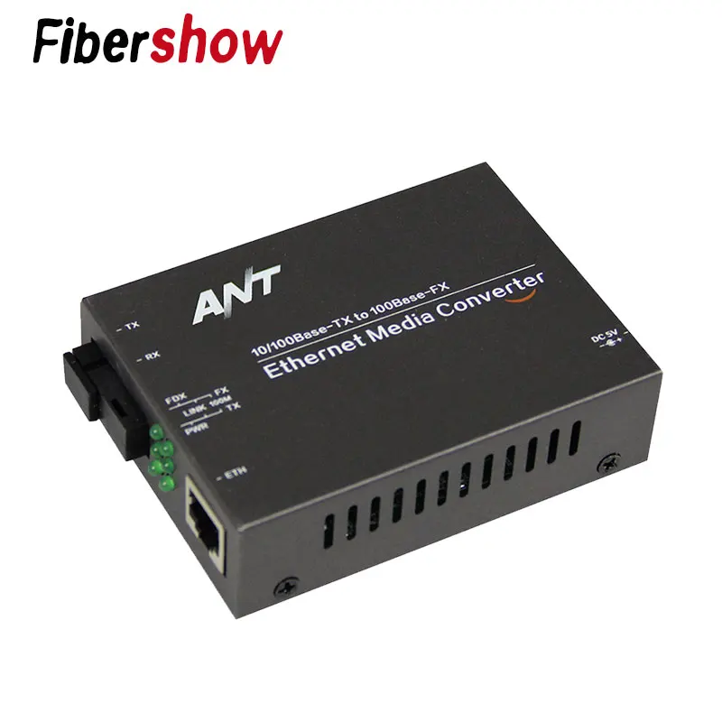 Медиаконвертер волоконно оптический в rj45 UTP 1310/1550 ethernet коммутатор 10/100 м