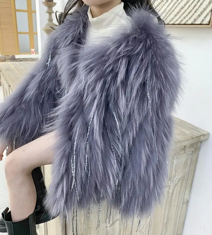 

Luxury Children fur Jackets Winter Real Natural fur Coat Sequined tassel Jackets for girls Kids Genuine Fur Outerwear Y3500