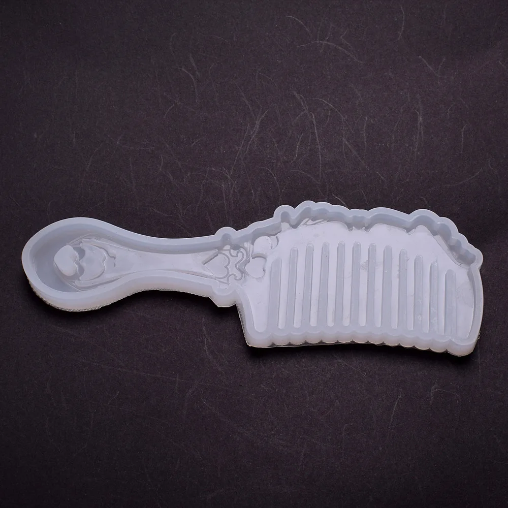Мини Милая Расческа форма зеркальная силиконовая смола для изготовления