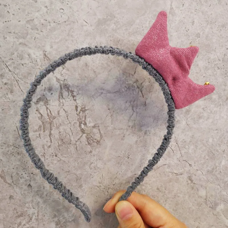 Корейская детская серия Высококачественная Корона Стразы тканевые