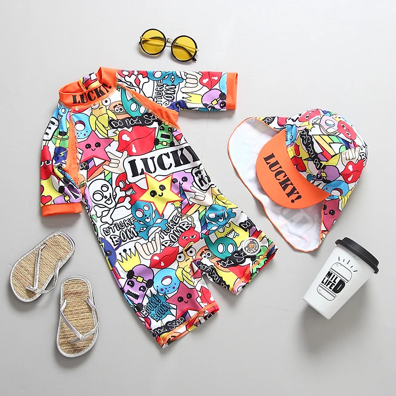 

Swimsuit Girl UPF50 UV Protection Long Sleeve Children Swimming Suit Girls Swimwear One Piece Baby Toddler Kids Bathing Suits