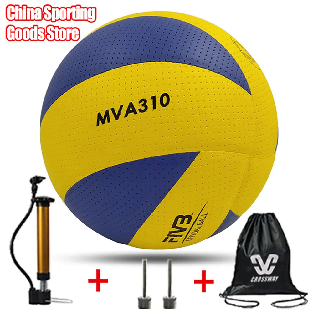 Классический волейбол, mva310, специальный для тренировок, микрофибра, мягкий волейбол из ПУ, высокое качество, Бесплатный воздушный насос + Во...