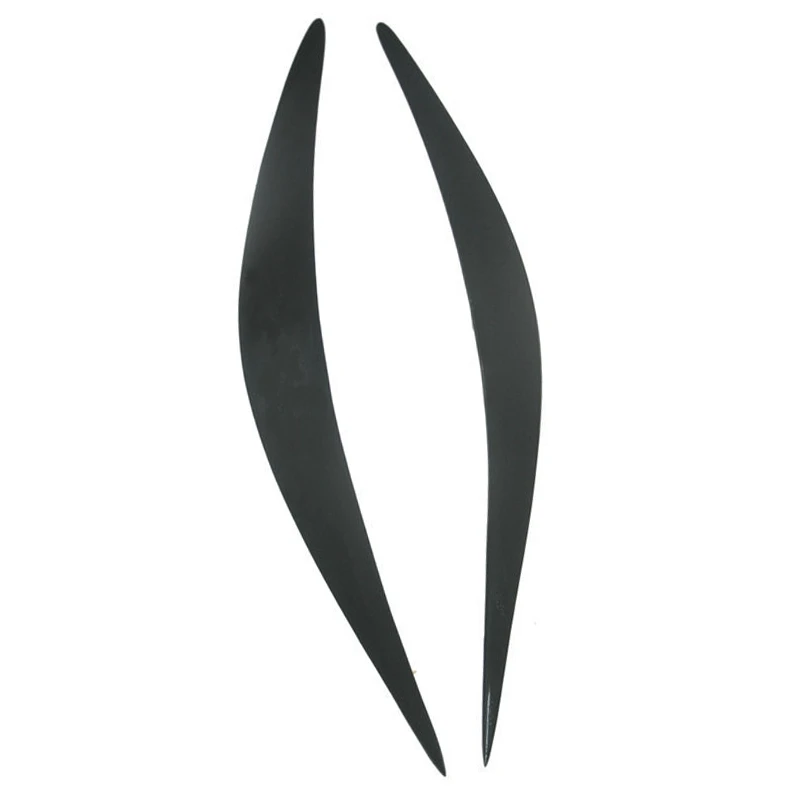 Автомобильные черные фары из АБС наклейка на веко для бровей Обложка BMW 4 Серии F80