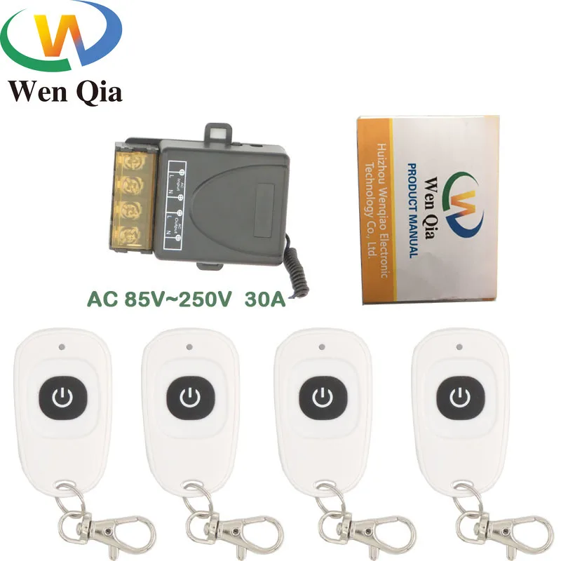 РЧ пульт дистанционного управления Переключатель Управление высокой мощности