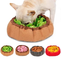 2020 new pet dog bowl slow feeder iq training anti choking puppy cat eating dish bowl anti gulping energy pet food plate