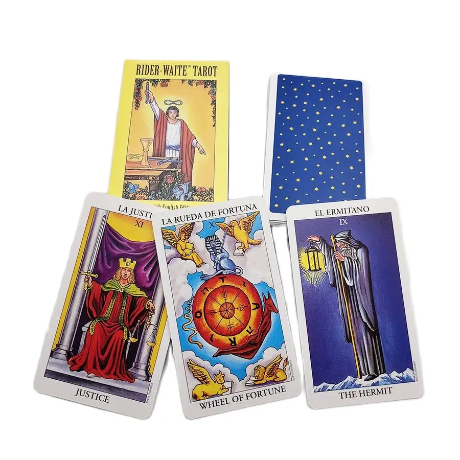 Классический Таро карточная игра семейвечерние Тия английский испанский