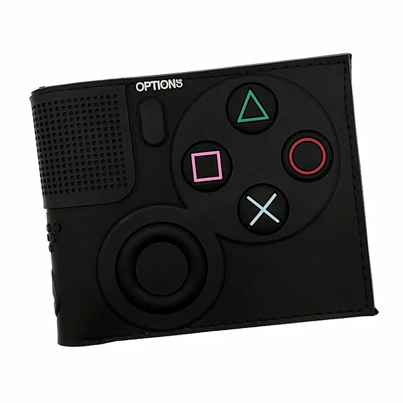 Игра бумажник с Отделом для монет карман ID держатель карт 3D сенсорный ПВХ