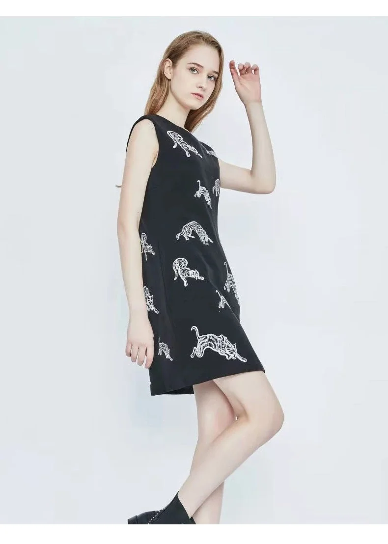 

2021 robes summer woman mini dress vestidos de verano korte mouw jurk jupe black vintage office sexy dress robe elegante lolita