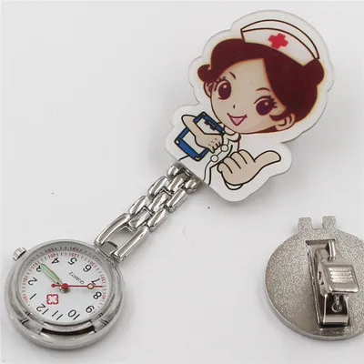 

Quartz Watch Cat 3D cartoon animal girls ladies women nurse watches unisex doctor medical FOB pocket hang clip watches
