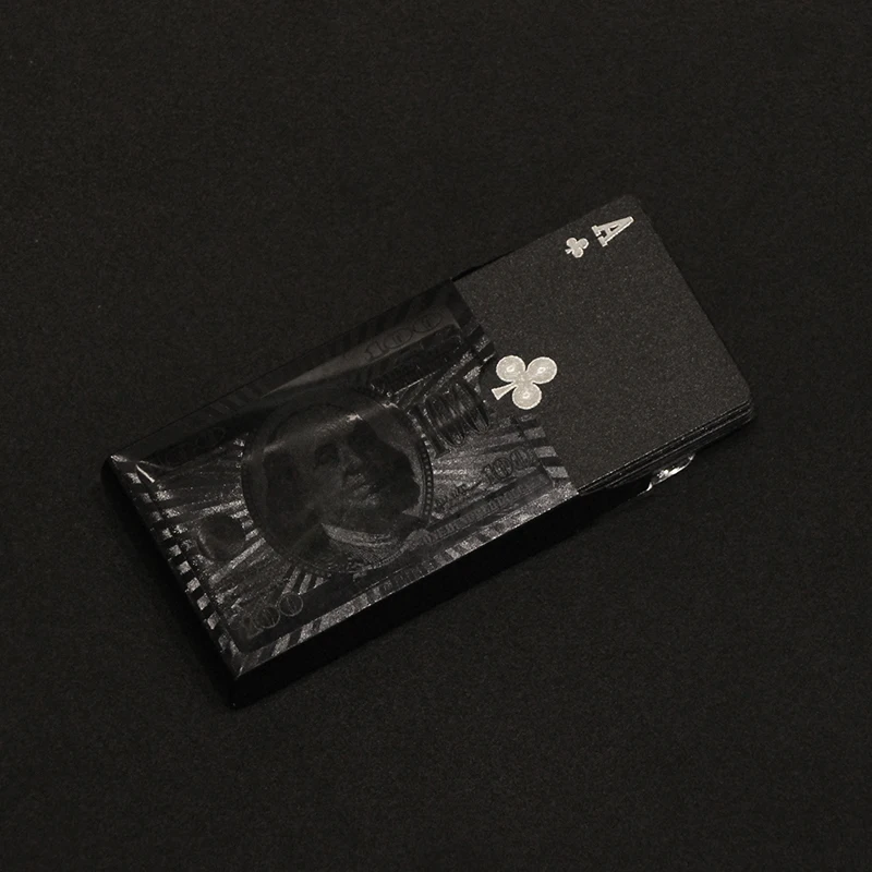 Игральные карты из 24-каратного золота Высококачественная гладкая игральная