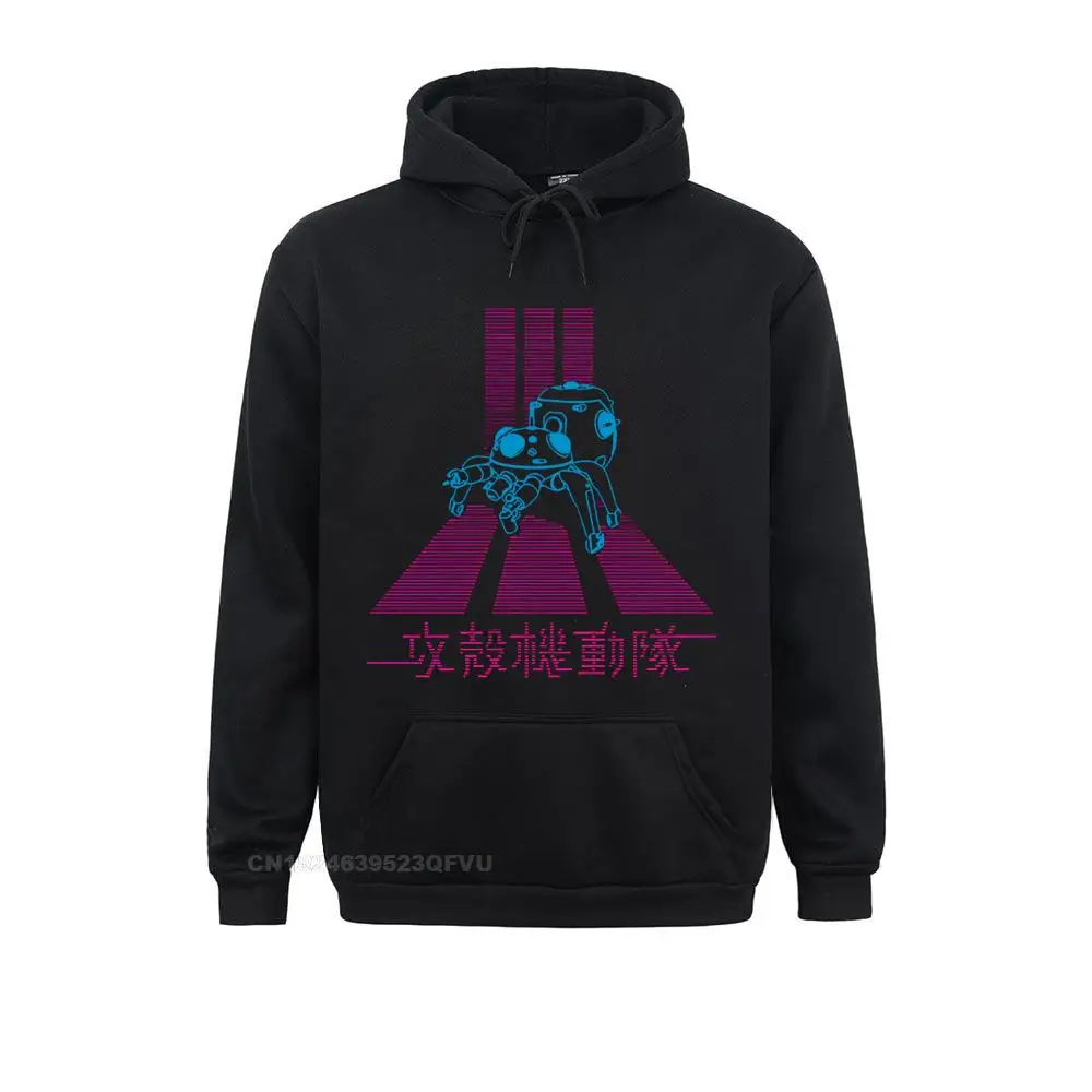 

Vintage Ghost In The Gits Tachikoma Hoodie Men Cotton Harajuku Women Anime Batou Fitness Harajuku Japanese Streetwear