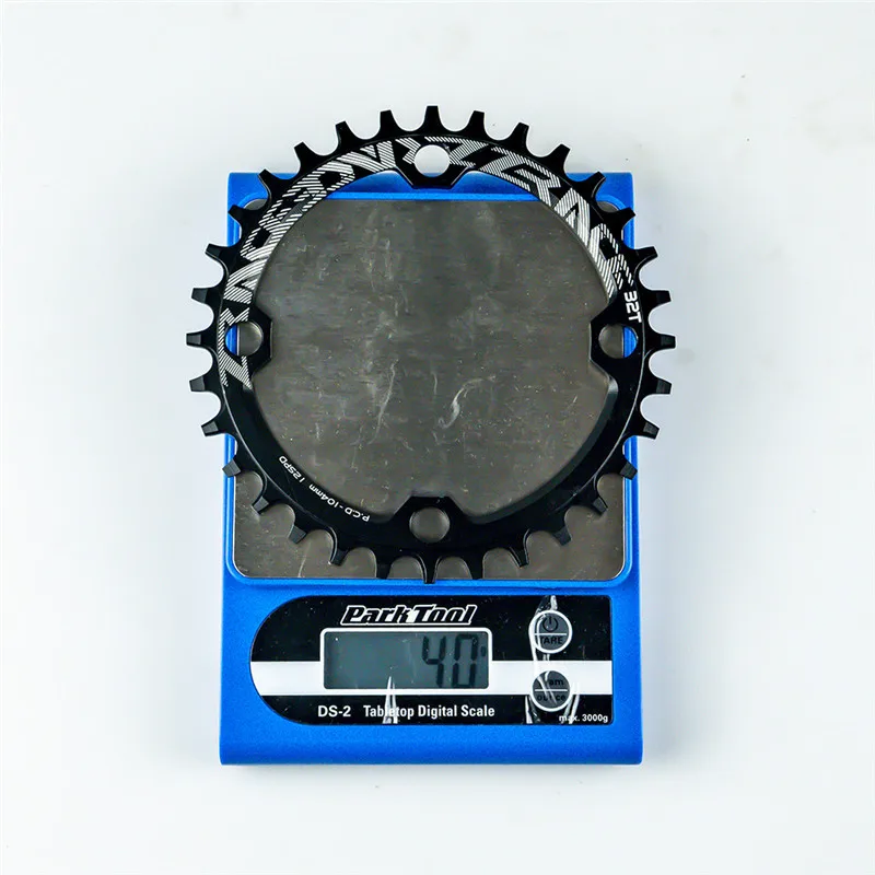 ZRACE Updated Bike Chainring 32T/34T/36T/38T BCD104, Narrow Width tooth Bicycle Chainwheel AL7075 CNC for MTB Chain Wheel