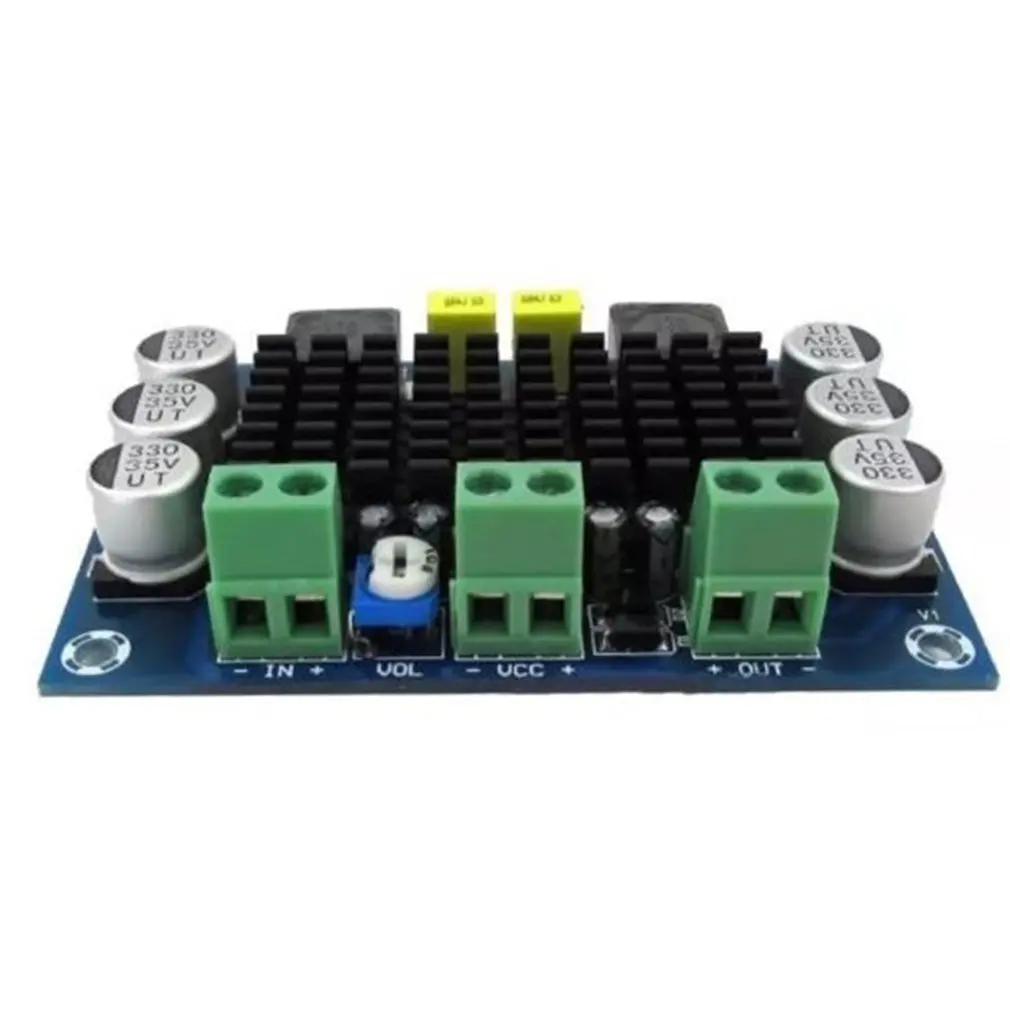Профессиональный небольшой размер DC 12V 24V 100W TPA3116 D2 DA моно одноканальный цифровой
