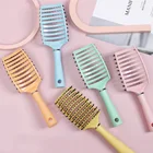 Расческа для волос, массажная расческа для завивки головы, пластиковая щетина на воздушной подушке, домашний массаж расческа для парикмахерских
