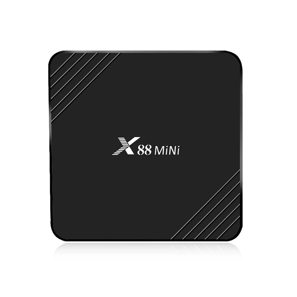 RK3318 4 ядра Смартфон Android 9 0 ТВ коробка Поддержка 2 ГГц Wi Fi Media Player Smart контейнер под