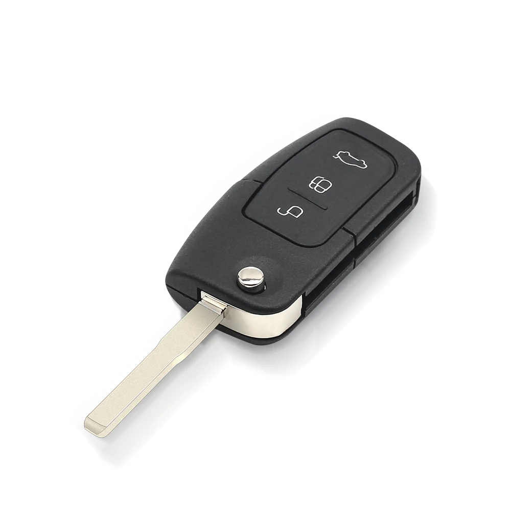 Раскладной Автомобильный ключ KEYYOU 433 МГц 4D63 4D60 для Ford Fusion Focus Mondeo Fiesta Galaxy HU101 FO21