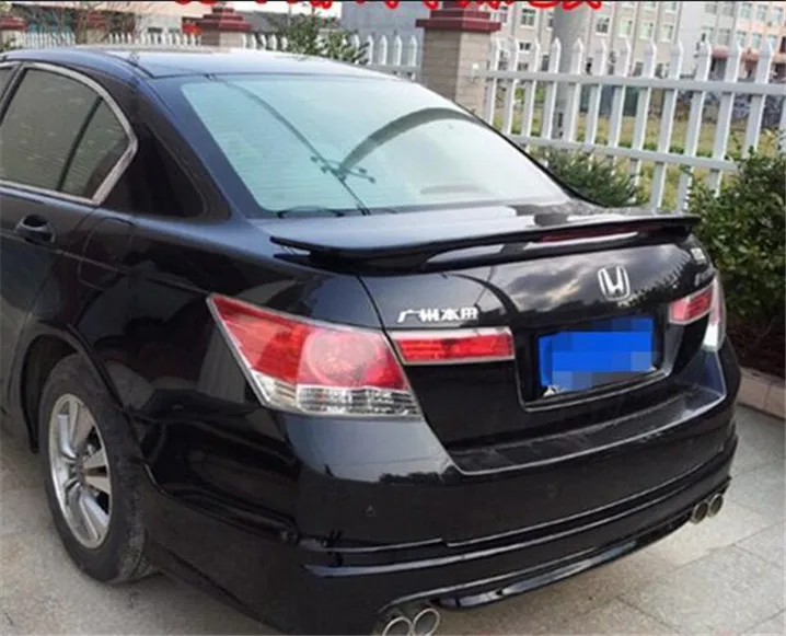 Для Honda Accord Спойлер ABS Материал заднее крыло автомобиля праймер цвет задний