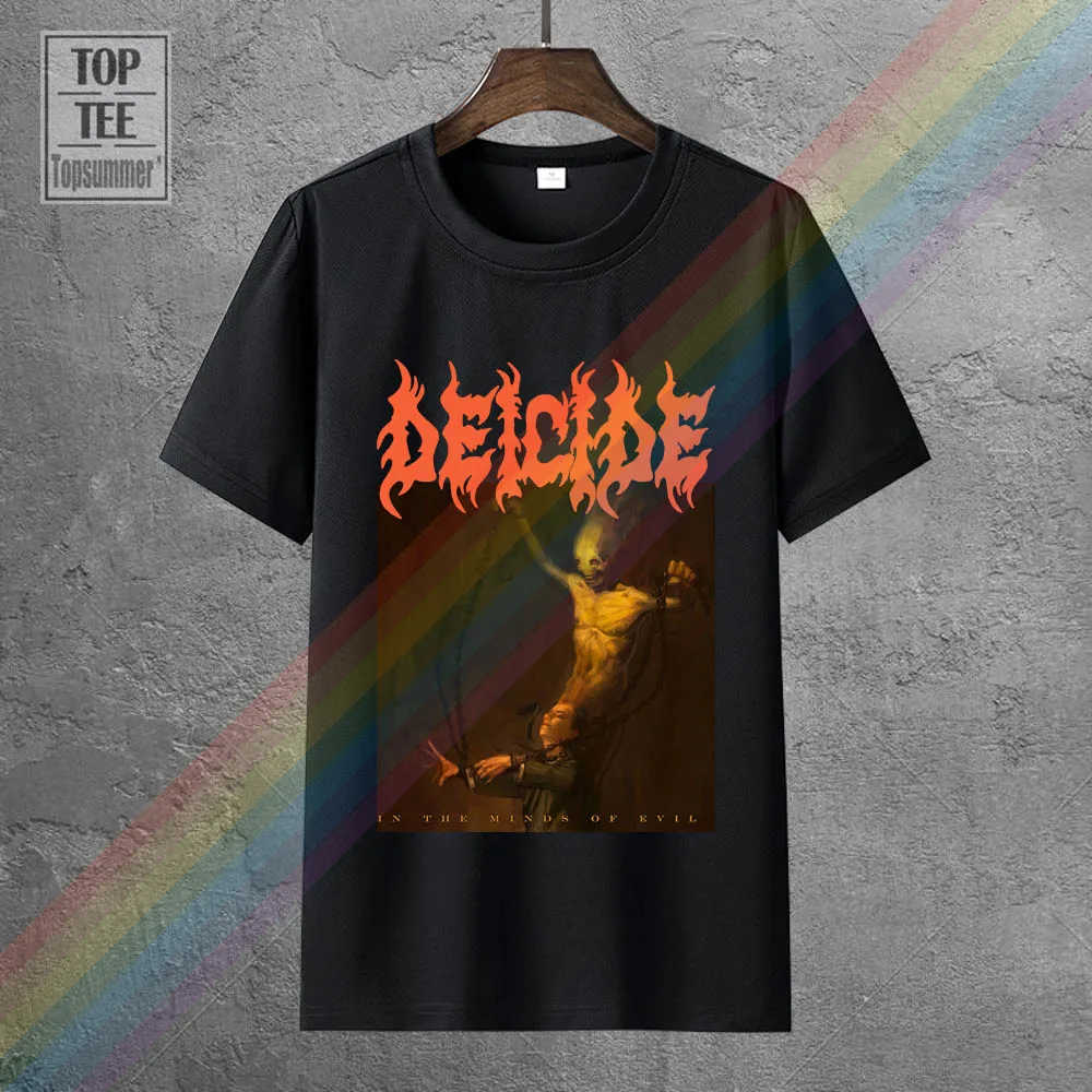 

T Shirt Novelty Deicide In The Minds Of Evil Shirt S M L Xl Official Death Metal T Shirt Tshirt T Shirt Novelty Tees