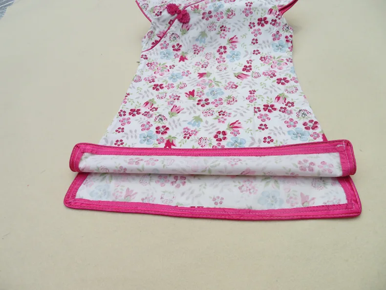 Китайский традиционный китайский Чонсам для девочек праздничная одежда Qipao с