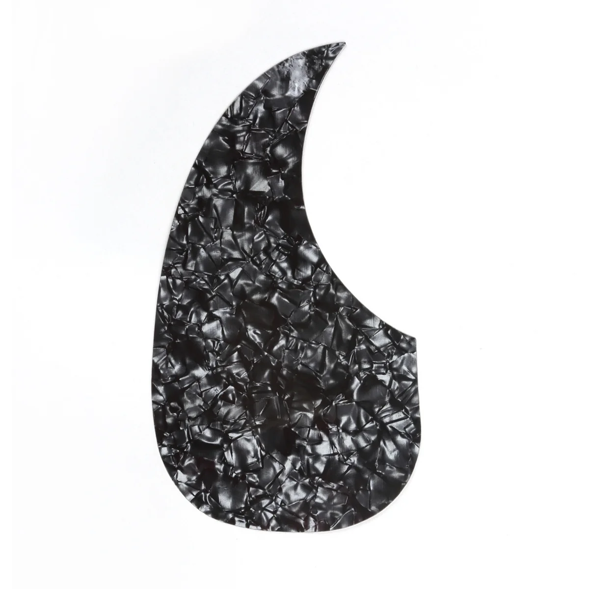 

Musiclily Left Handed Self Adhesive Teardrop Acoustic Guitar Pickguard for Martin D28 Style Guitar, Black Pearl