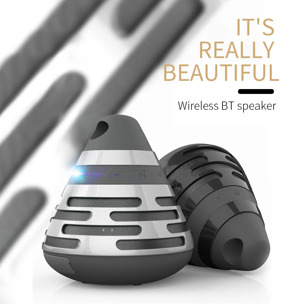 Портативный Bluetooth динамик водонепроницаемый fm радио беспроводной бумбокс мини