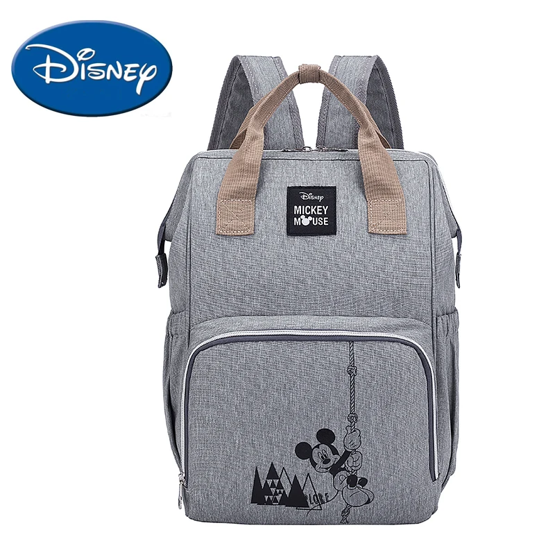 

Модная сумка для мам Disney, вместительные детские сумки для подгузников, дорожный рюкзак, сумка для ухода за детьми