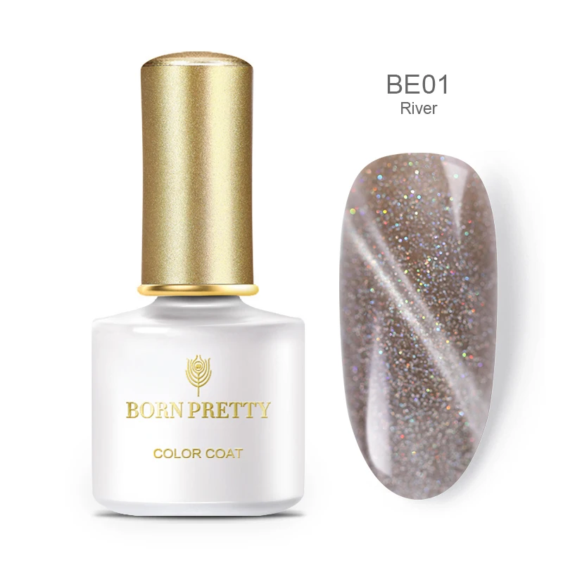BORN PRETTY 6 мл Гель-лак для ногтей с эффектом «кошачий глаз» лак Магнитный замочить от перманентного УФ светодиодный магнитный гель лак дизайн ногтей маникюр - Цвет: BE01