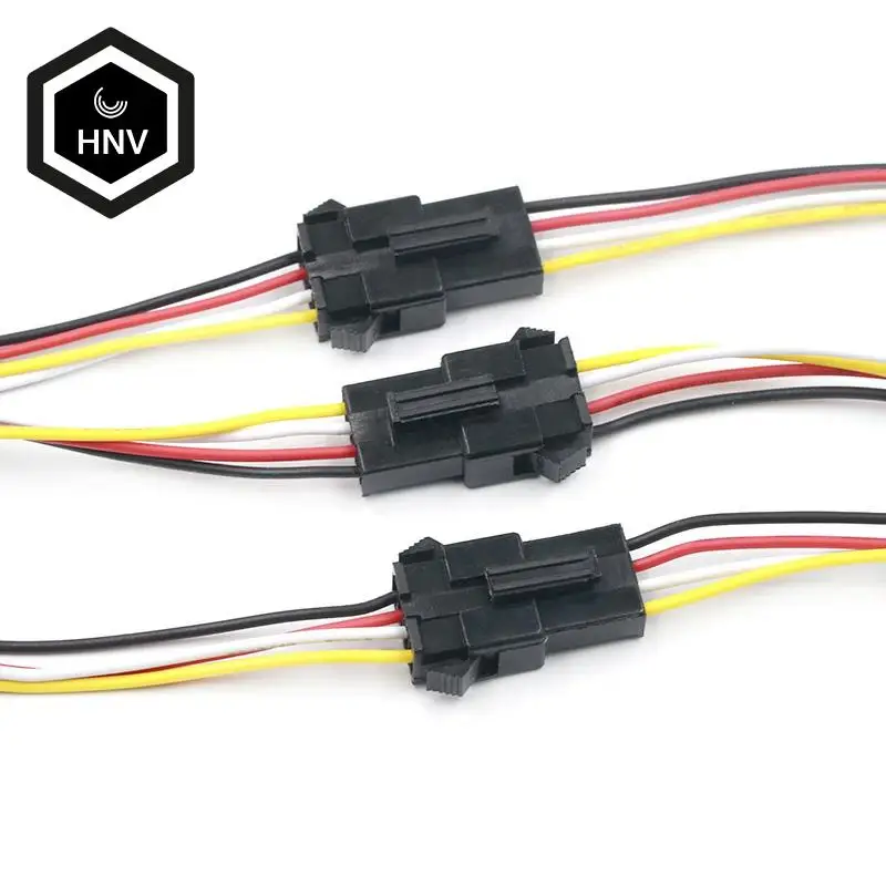 

Promotion! 5/2 Pairs Long JST SM 2P 3P 4P 5P 6P Plug Male to Female Wire Connector SM2P LED connectors