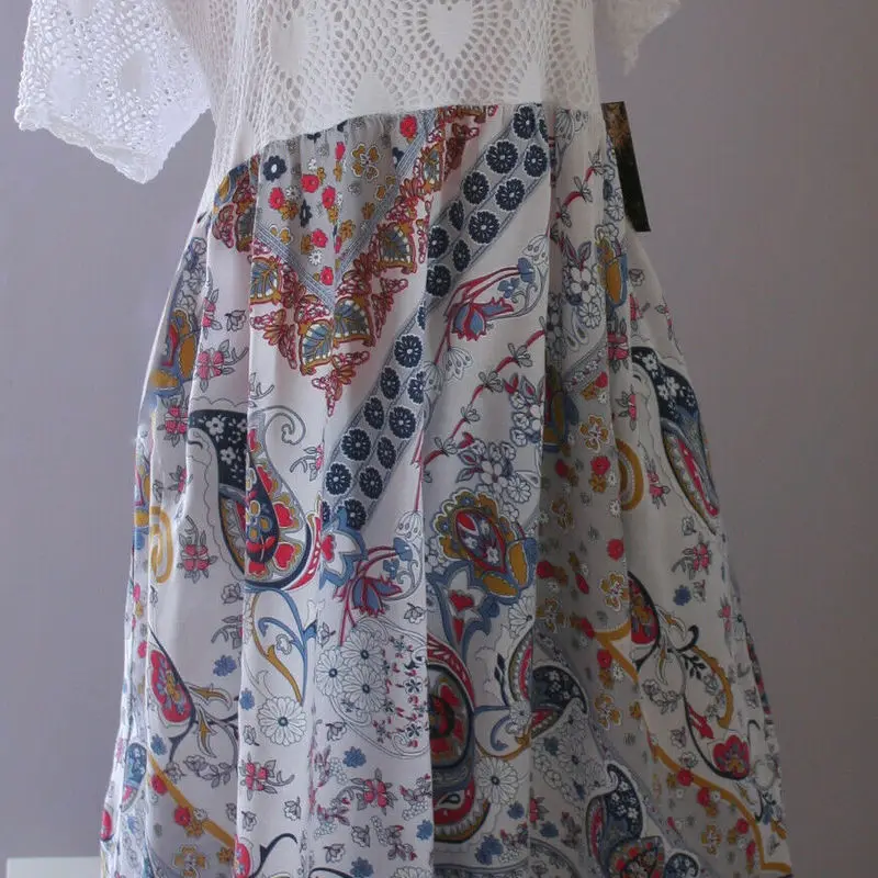 Кружевное женское платье размера плюс Новинка лета 2020 женские платья модное с