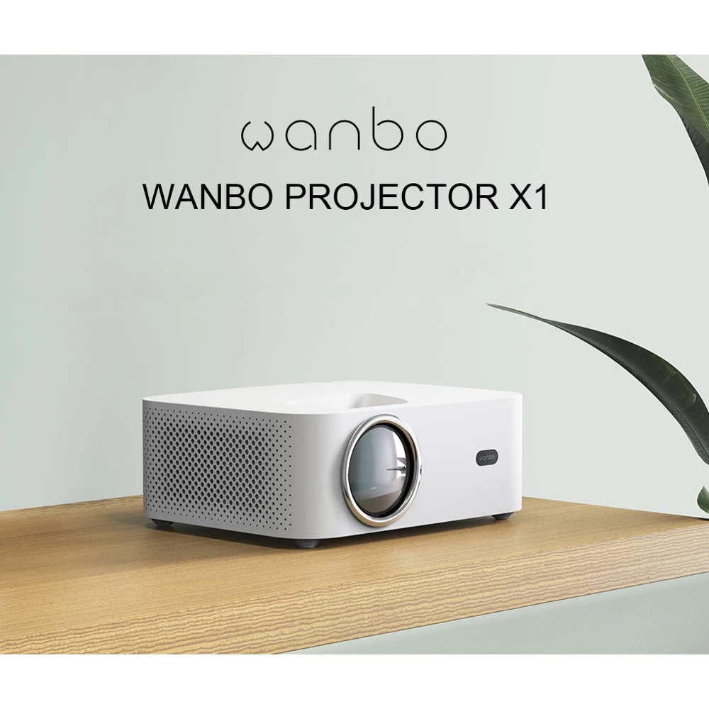 Xiaomi Wanbo Projector X1 White Projects and Accessories Home Audio Video Consumer Electronics Projectors |
